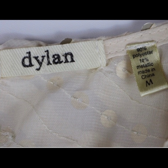 Anthropologie Dylan cream tank top - Picture 5 of 5